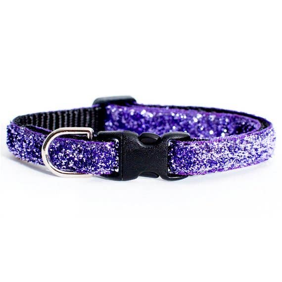 Sweet Pickles Designs - The Purrrfectly Purple - Cat Collar